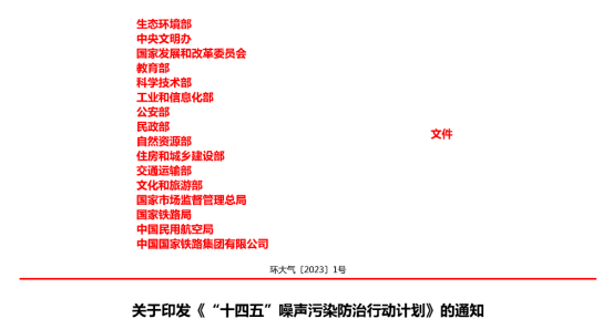 16部門聯(lián)合整治噪聲污染，85%達標率，防噪迎來新節(jié)點